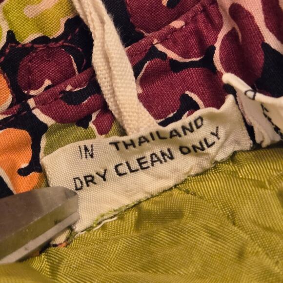 Vtg Size 10 A-Line Skirt Design-Thai for Lord&Taylor Hand Screened in Thailand - Picture 11 of 15